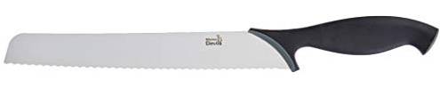 Kitchen Devils Control Bread Knife, Stainless Steel, Black, 44.3 x 3.5 x 2.4 cm