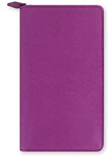 Filofax Saffiano , 2022, kompakter Terminplaner, Himbeerfarben