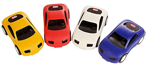 Little Tikes Push Racer Assortment - Car Toy for Toddlers - Available in Blue, White, Red, & Yellow - Encourages Creative Play, Easy to Hold - For Ages 18 Months Plus