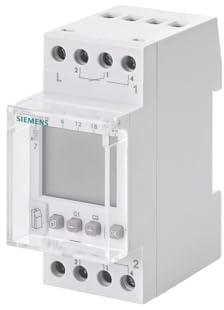 Siemens sentron - Interruptor horario Digital Profi 2.0 2 Canal 230v Corriente alterna 16a