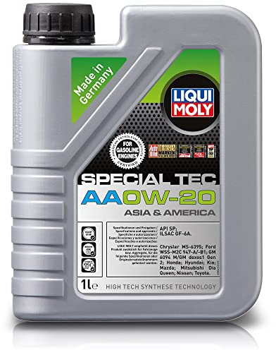 LIQUI MOLY Special Tec AA 0W-20 | 5 L | Synthesetechnologie Motoröl | Art.-Nr.: 9734