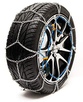 Sumex Husky 16 Zoll 205/55R16 Schneeketten, ABS-fähig, gehärteter Stahl, Selbsthemmung, für alle Fahrzeuge
