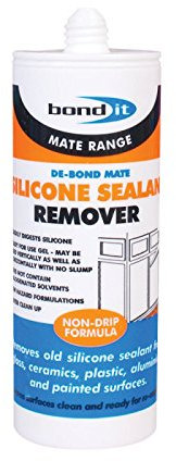 2 x Bond It Easy To Use 125ml Silicone Sealant Remover Non Drip Eater Tool Removal