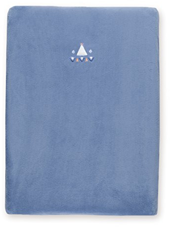 Bemini by Baby Boum 300APAWI62BU Wickelauflagenbezug Universalgrösse 60-85 cm BAMBOO APAWI shade ,blau