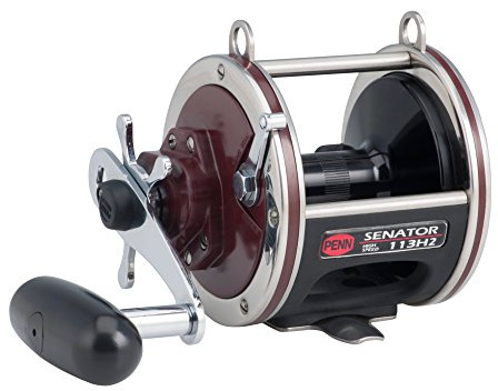 PENN Special Senator Star Drag Conventional Nearshore/Offshore Fishing Reel, HT-100 Star Drag, Max of 20lb | 9.0kg, Machined and Anodized Aluminum Spool