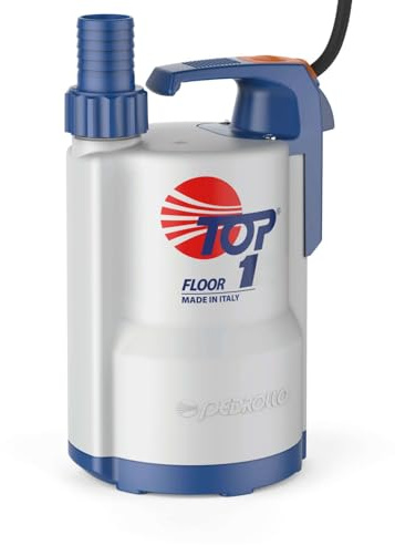 Pompe De Relevage 220v Pedrollo Top 1 Floor Eau De Pluie Type Serpillière Sans Flotteur 4.8 M3/h 0.25kw