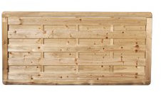 Sichtschutzzaun Holz massiver Gartenzaun Maß 180 x 90 cm (Breite x Höhe) aus Kiefer/Fichte Holz, druckimprägniert Bremen