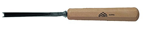 Stubai Stechbeil für 47 + Heft scharostfrei geschliffen, SB Verpackung 45 Grad, 7 mm, 524707