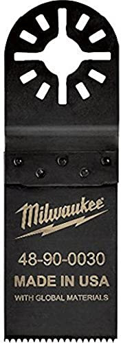 Milwaukee Multitool Tauchsägeblatt 32 mm breit für Schnitte in Holz und Kunststoff