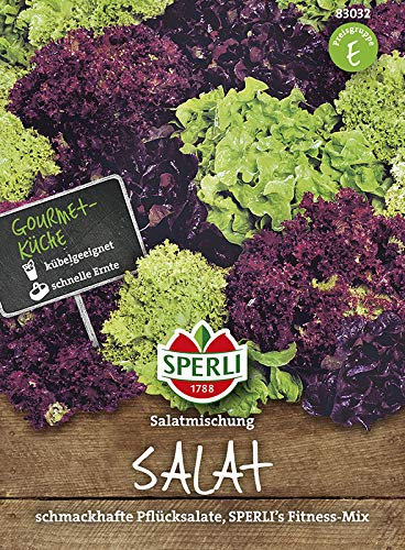 Sperli Gemüsesamen Schnittsalat Salatmischung, grün