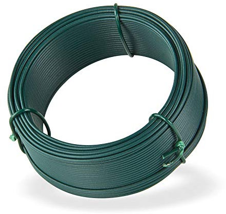 Bindedraht grün 25 m x 1,4 mm Wickeldraht Basteldraht Blumendraht