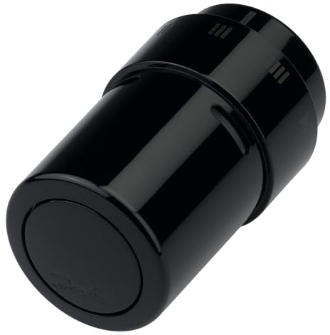 Danfoss Rax - Cabeza termostática, Color Negro