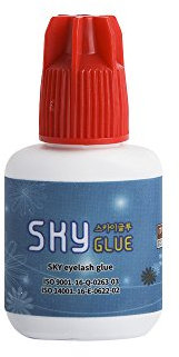 Extensiones de pestañas Max Bond Pegamento / Adhesivo Rápido Fuerte Negro / Sky S+ 10g (1 botella)