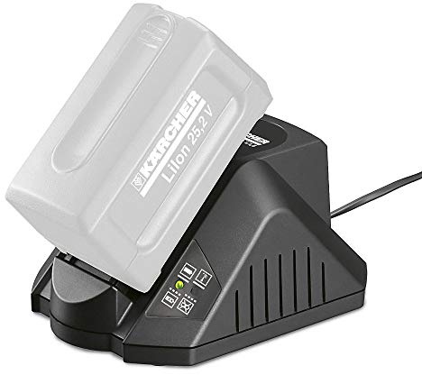 Kärcher Original Universal-Schnellladegerät BC 1/1.8 Professional, Ladezeit: 1 h pro Batterie, 1 Steckplatz