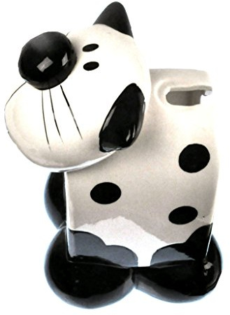 Cool Cat Ceramic Toilet Brush Holder