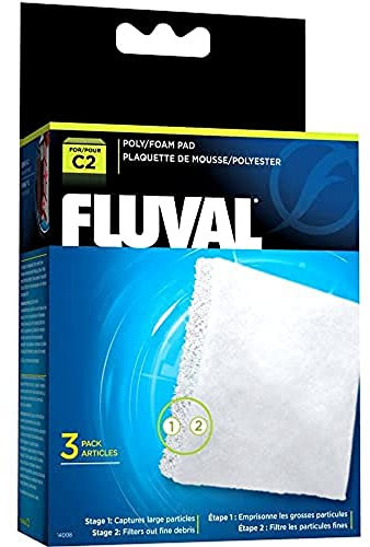 Fluval C2 Schaumstoff/Polypatrone, 3er Pack