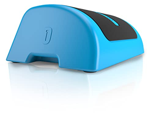 One Stretch - Made in The USA! Multitask Hands-Free While You Stretch Your Calves for Plantar Fasciitis, Foot Pain, Achilles tendinitis, and More. (Blue)