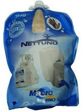 Nettuno Ricarica Macro Cream 3000 ml MACROCREAM Crema lavamani Ideale per Olio, idrocarburi, Grasso, lubrificanti, polveri Metalliche, Nero di Carbone