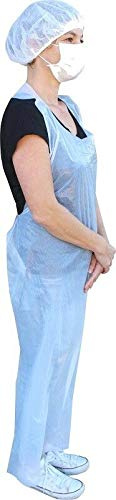 Medi-Inn PE-Schürzen Plus | Einmalschürzen 75 x 125 cm weiß 100 Stück | Stärke 18 my | gehämmert | 703040-w