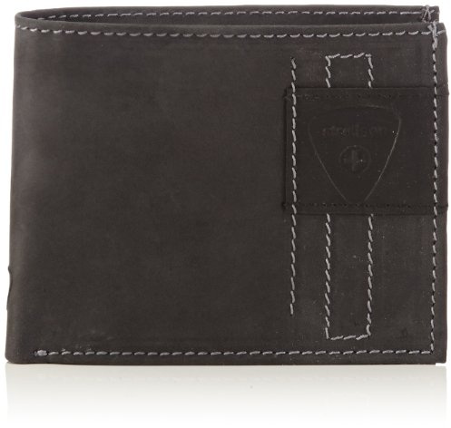 Strellson Richmond Billfold H6 4010001306 Herren Geldbörsen 10x12x1 cm (B x H x T),Schwarz (Black 900),10x12x1 cm (B x H x T)