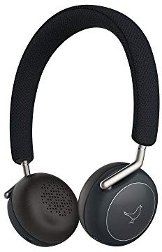 Libratone Q Adapt On-Ear Wireless Kopfhörer mit aktiver Geräuschunterdrückung in 4 Stufen (Bluetooth 4.1 aptX, ANC, 20 Std. Akku, Bluetooth+1, Touch-Bedienung ) stormy black
