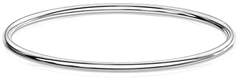 Bungsa® Damen-Armreif klassisch rund aus 316L Edelstahl