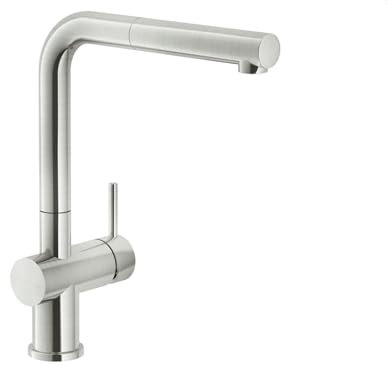 Systemceram Live Edelstahlfinish Hochdruckarmatur