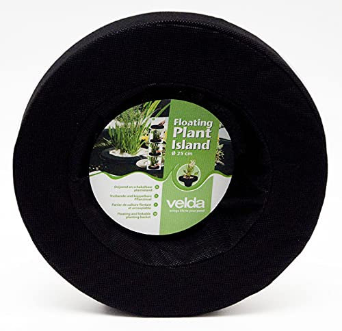 velda 127572 Isola per piantare Il laghetto, Diametro 25 cm, Rotonda, Galleggiante