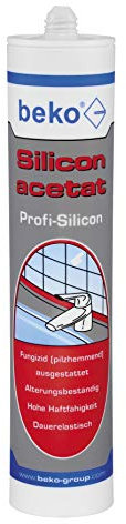 Beko - Silicon Acetat, 310 ml 310 ml Grigio Argentato