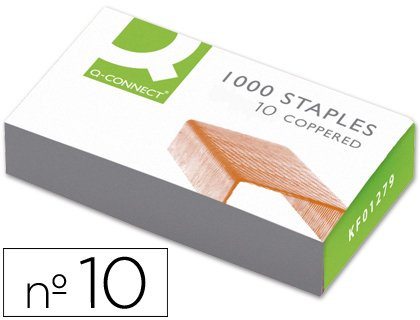 Q-Heftklammern Nr. 10 – Box von 1000 (50 Stk.)