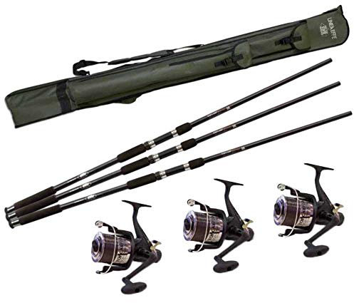 Lineaeffe Top Carp Full Carpfishing Combo 3 3.6 m 2 3-4 lbs Mulinelli 6000