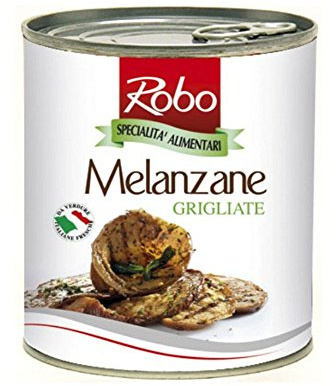 GR 750 MELANZANE A FETTE GRIGLIATE IN OLIO ROADSTED EGGPLANT SLICES MELANZANA GRIGLIATA
