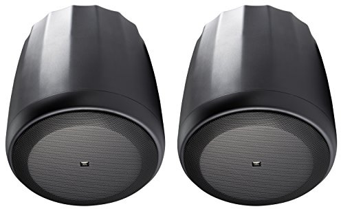 JBL Professional C67HC/T Enceinte à Suspendre au Plafond étroit de 16,5 cm à 75 ° Noir Vendu par Paire