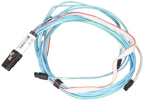 Supermicro iPass/SATA - Cable SAS (IPass, 4 x SATA, Negro, Azul)