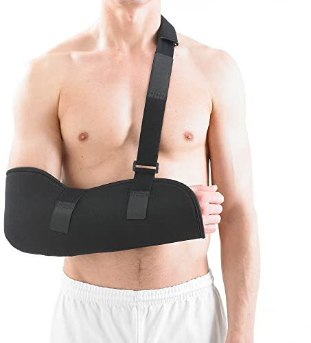 Neo-G Arm Sling for Shoulder Arm Injury Recovery, Pre/Post Surgery – Comfort Sponge Foam Arm Sling - Breathable Lightweight Soft Shoulder Sling - Adjustable Straps - Class 1 Medical Device