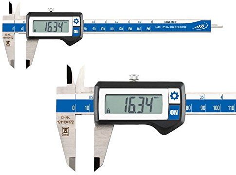 Digital Messschieber Helios Preisser 150 mm DIGI-MET® 1320417 Tiefenmaß: flach Datenausgang: nein Aktionspreis gültig bis 30.06.2021