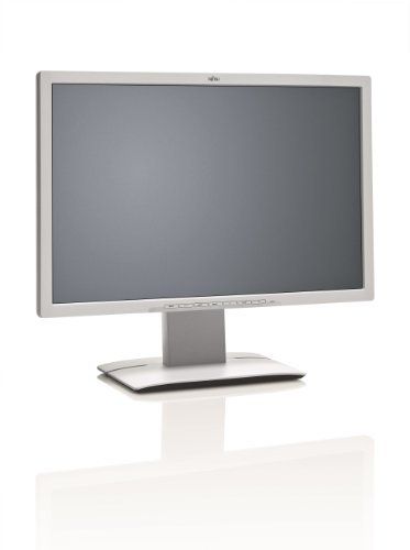 FUJITSU P24W-6 Écran à rétroéclairage LED réglable en Hauteur, interfaces VGA, DVI-D, Display-Port, USB, Temps de réponse 5 ms Gris 61 cm/24