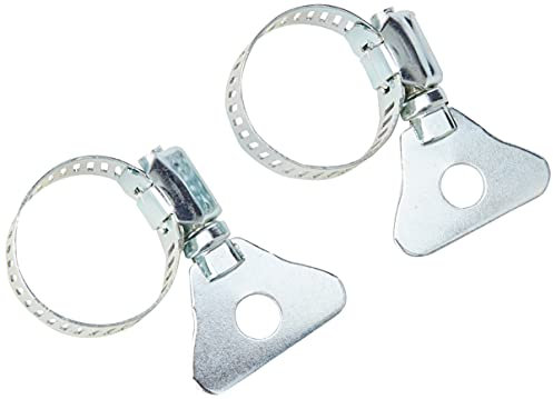 Merriway® BH01181 (2 Pcs) Jubilee Butterfly Hose Clips with Thumbscrew, 18 -25 mm (3/4 -1 inch) - Pack of 2 Pieces