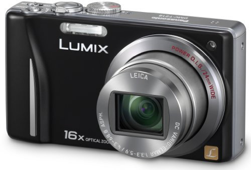 Panasonic LUMIX DMC-TZ18EG-K Appareil photo numérique 14 mégapixels / Zoom optique x 16 / Écran 7,5 cm (3) / stabilisateur d'image Noir (Import Allemagne)- Version étrangère