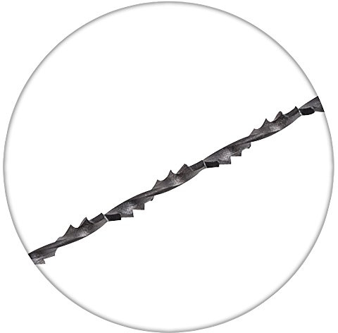 WOLFPACK LINEA PROFESIONAL - Pelo Sierra Marqueteria Espiral 3-13 (Estuche 144 pzas.)
