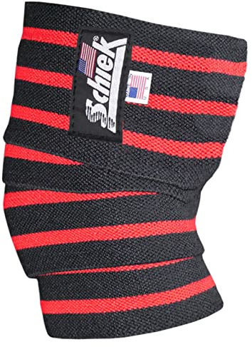 Schiek Black Line Knee Wraps