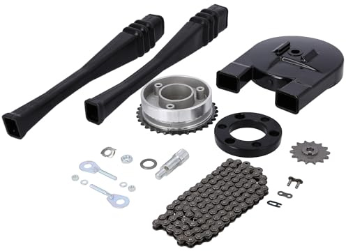 Kettenkit/ Kettensatz mit Kleinteilen - Simson Mokick Star SR4-2, Sperber SR4-3 - Mitnehmer Z=34, Rollenkette 110 Glieder, Antriebskettenrad Z=14