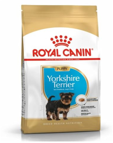 Royal Canin Yorkshire Terrier Puppy | 1,5 kg | Trockenfutter für Yorkshire Terrier Welpen bis zum 10. Monat | Zur Unterstützung des Immunsystems | Für schönes Fell und Gute Zähne