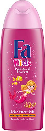 Fa Kids Duschgel und Shampoo, Meerjungfrau, 6er Pack (6 x 250 ml)