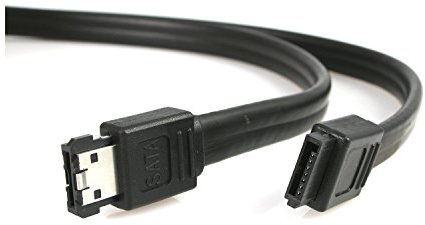 StarTech.com Cable 18M Adaptador ESATA A CABL, Negro