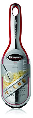 Microplane - Rallador Grueso (Acero Inoxidable), Color Rojo