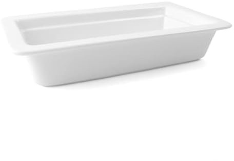 Holst Porzellan GN 1-3 65 Gastronorm GN-Schale 65 mm GN 1/3, weiß, 17.6 x 32.5 x 6.5 cm | GN 1/3, 17,6 x 32,5 x 6,5 cm