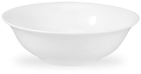 Royal Worcester - Serendipity Modern White Bone China Cereal Bowls - Set of 4, 16cm (6.25inches), 9E+1 milliliters Capacity