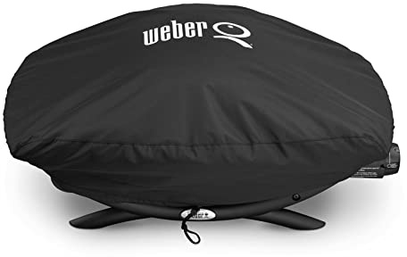 Weber Grillabdeckung für Gasgrills der Serie Q 200/2000, Schwarz
