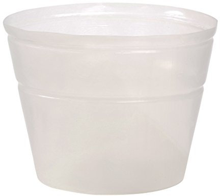 Dehner – Macetero de Uso, Flexible, diámetro 40 cm, Altura 31 cm, plástico, Transparente